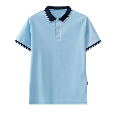 Knitted Kids Polo Shirts Cotton Pique Classic School Uniform