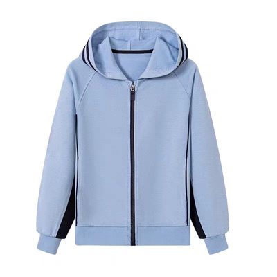 Regular Fit Schoolwear Sport Jacket Students Coat Uniforms Zipper Closure