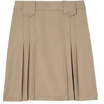 Fashionable Girls School Uniforms  UK Style Skirts OEM / ODM Available