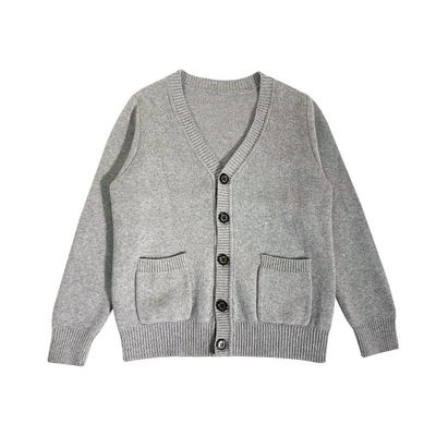 School Uniform Knitted Cardigan Sweater Jumper Button Closure Type